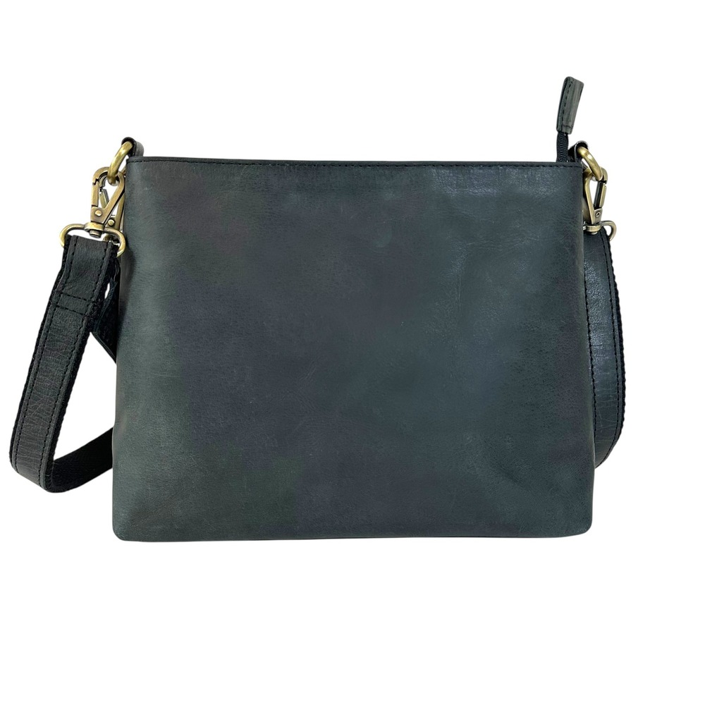 Berliner Bags Unisex Grain Leather Crossbody Bag Minimalist Adjustable Shoulder - Picture 7 of 12